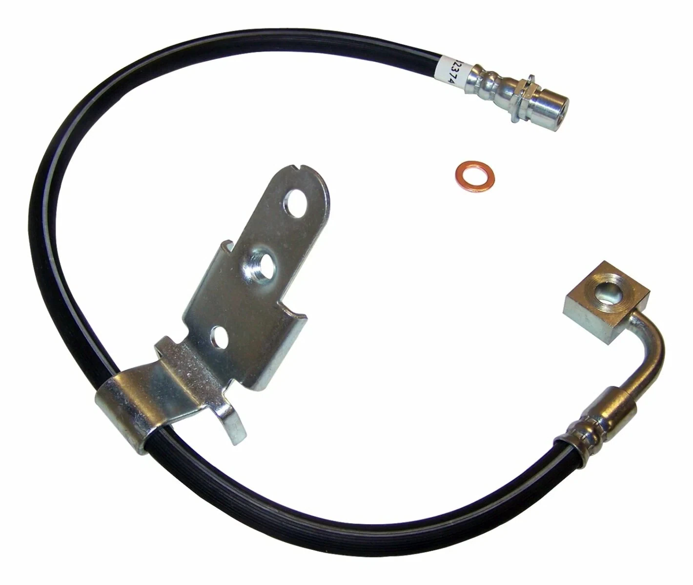 Crown Automotive - Metal Black Brake Hose - 5140863AA